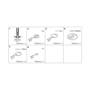 032F2344 Danfoss ремонтный комплект для EVRAT/ST 15