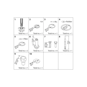 032F2347 Danfoss комплект для кап.ремонта EVRAT/ST 15