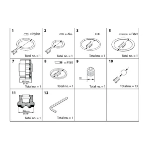 148B6156 Danfoss комплект для кап. ремонта SVA 100