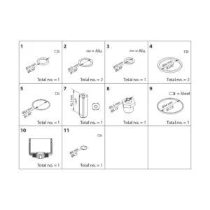 032F2335 Danfoss ремонтный комплект для EVRA / EVRS 40