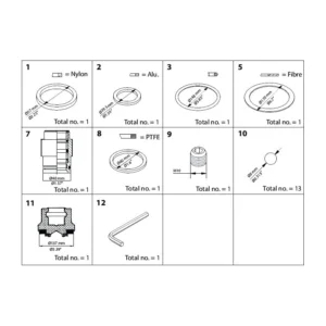 148B6158 Danfoss комплект для кап. ремонта SVA 150